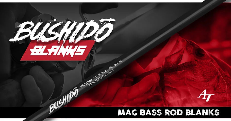 American Tackle -Bushido Mag Bass Series BLANK โ Centuryrods