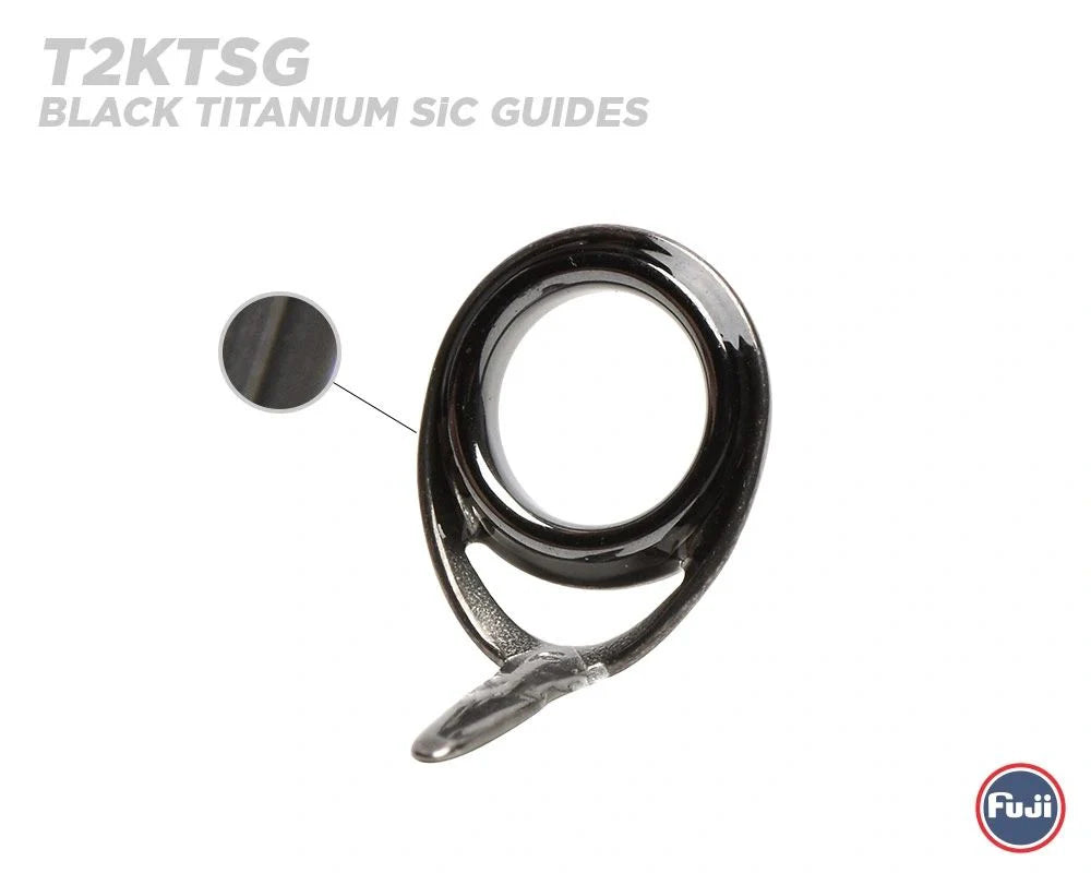 FUJI (T2-KTSG) BLACK TITANIUM- SINGLE FOOT GUIDE